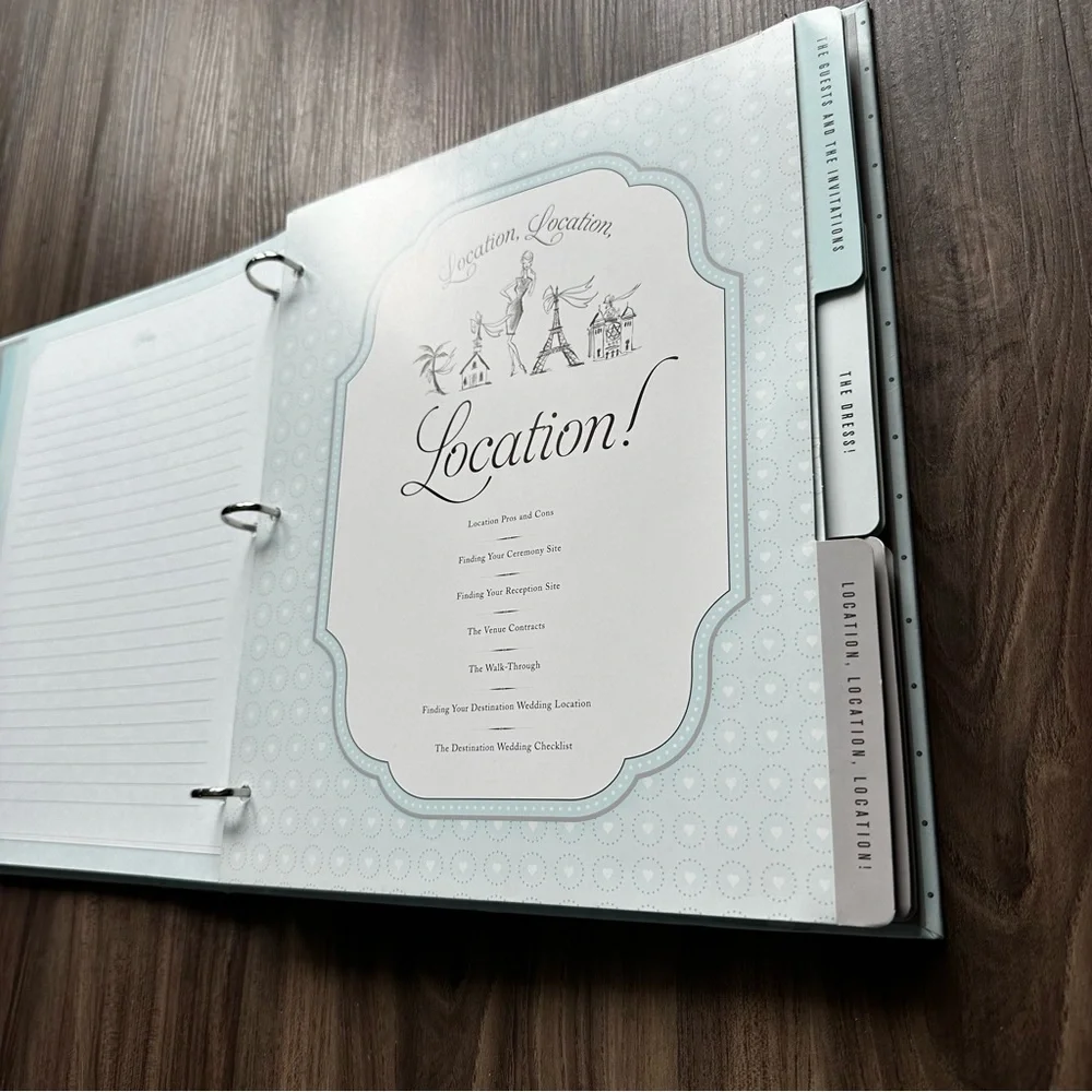 The Wedding Planner and Organizer Book